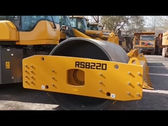 SDLG RS8220 Used Road Roller Turning Radius 6600mm con sistema idraulico