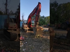 DX150 Used Doosan Excavator 14100kg Peso potente con 0.58m3 Bucket