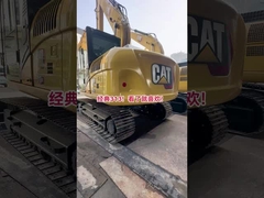 CAT313 Escavatori compatti usati 0.53m3 secchio 12400kg con sistema idraulico