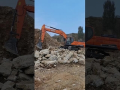 Escavatore a lungo raggio usato Doosan DX360LC Capacità 1.71m3 36 tonnellate